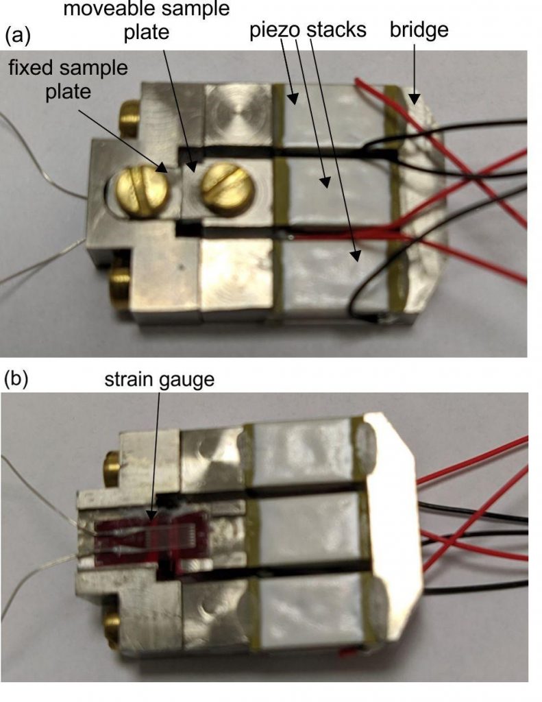 Piezo Gauge Strained FeSC
